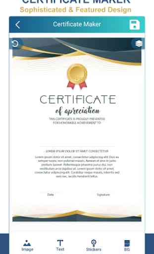 Professional Certificate Maker 3