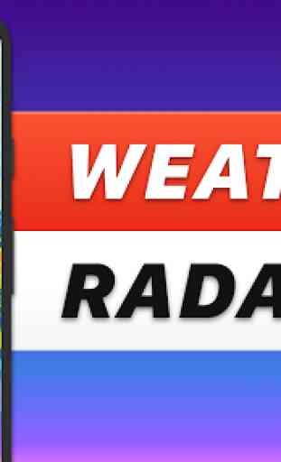 RAIN RADAR - radar météorologique animé prévisions 1