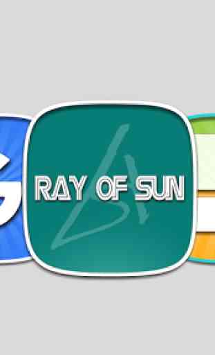 Ray of sun Icon Pack 1