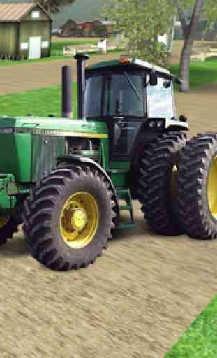 Real Tractor Harvester Farming Simulator 4