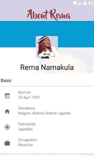 Rema Namakula Music App 3