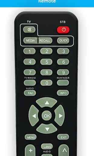 Remote Control For SUN DIRECT DTH Set top box 1
