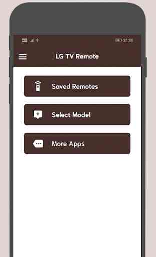 Remote For LG TV 2
