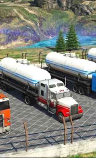 route de simulateur de camion-citerne de pétrole 3