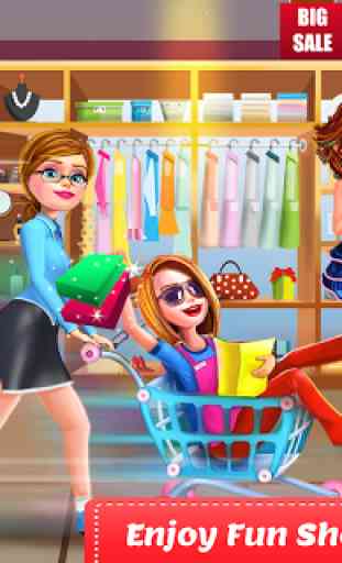 Shopping Mall Girl Cashier Game 2