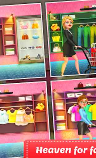 Shopping Mall Girl Cashier Game 4