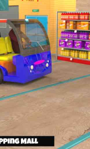 Shopping Mall Radio Taxi Driving: Supermarket Game 1