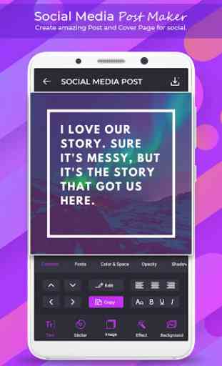Social Media Post Maker - Social Post 1