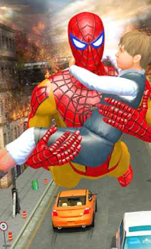 Spider Hero Gangster Crime 3D 4