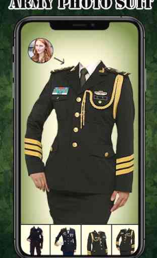 Suit : Army Suit Photo Editor - Army Photo Suit 2