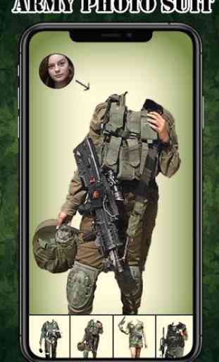 Suit : Army Suit Photo Editor - Army Photo Suit 4