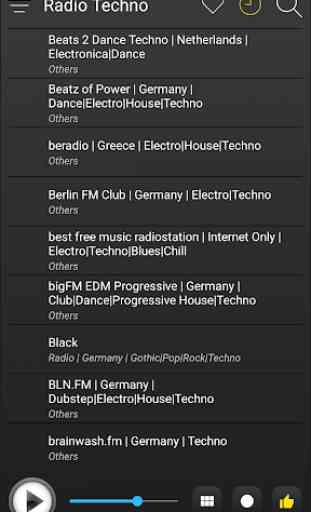 Techno Radio Stations Online - Techno FM AM Music 4