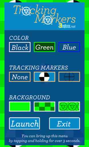 Tracking Markers for Green Screen Device 1