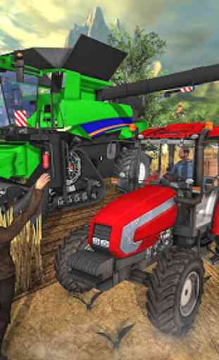 Tracteur agricole réel Thresher 2018 2
