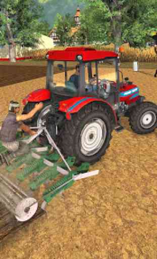 Tracteur agricole réel Thresher 2018 3