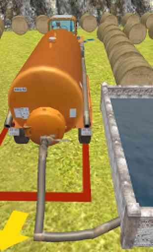 Tractor Simulator 3D: Water Transport 3