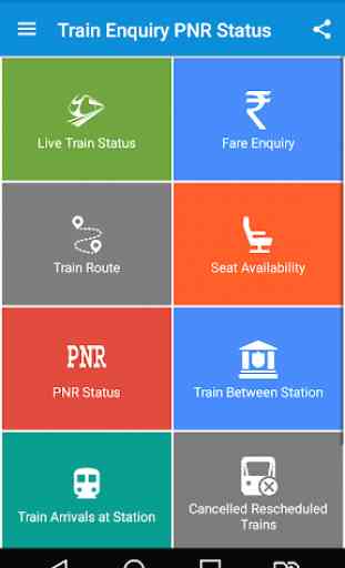 Train Enquiry PNR Status 1