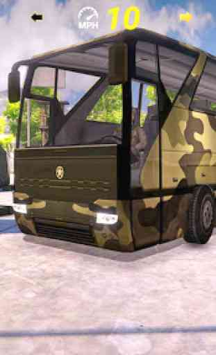 transport de bus de l'armée devoir 2019 - Army Bus 1