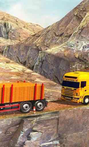 Transport routier de camion d'or de montée 1