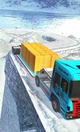 Transport routier de camion d'or de montée 2