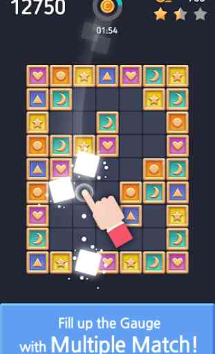 Two Tiles: Cross match puzzle 2