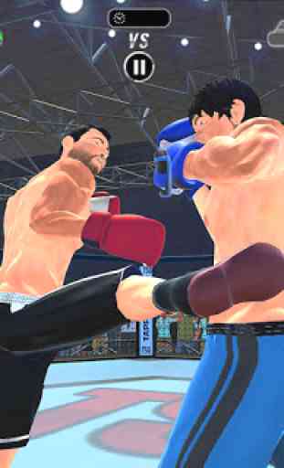 Véritable champion de boxe de boxe 3D: MMA Fightin 4
