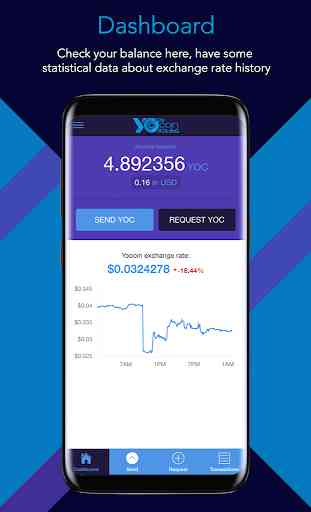 YOcoin wallet, beta version 3