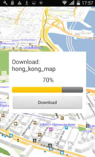 3D Hong Kong: cartes et GPS 1