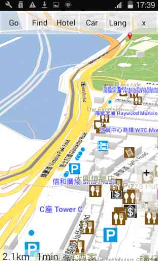 3D Hong Kong: cartes et GPS 2