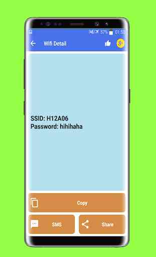 Afficher le mot de passe wifi 3