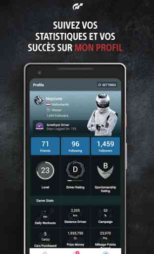 Appli. Gran Turismo™ Sport 3