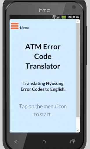 ATM Error Code - Hyosung Codes 2