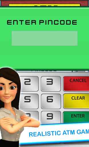 ATM Machine Simulator - Jeu Virtual Bank ATM 3