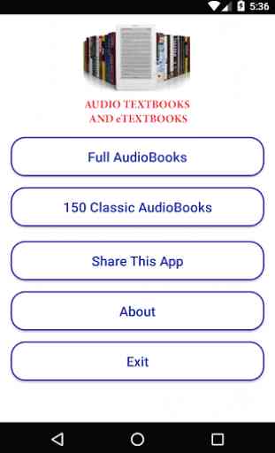 Audio TextBooks - AudioBook Play 1