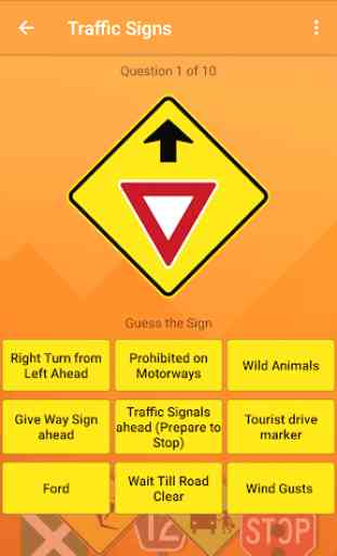 Australia Road (Traffic) Signs Test and Quiz 2