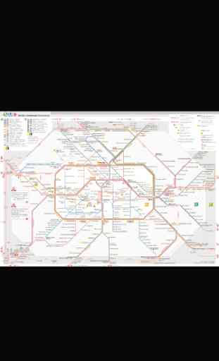 Berlin Metro Map 1