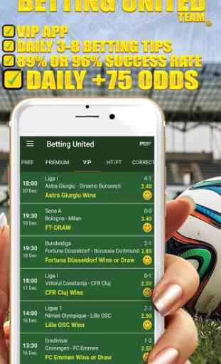Betting United - Betting Tips (No Ads) 3