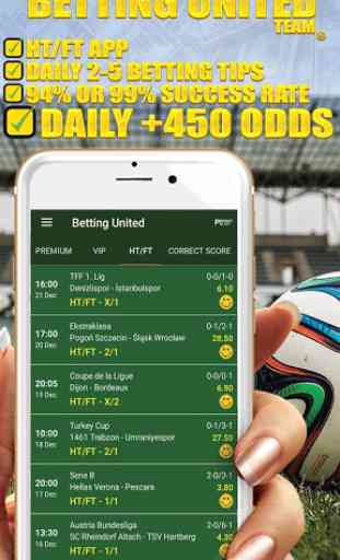 Betting United - Betting Tips (No Ads) 4