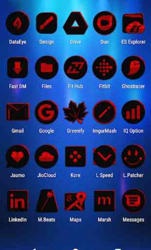 Black and Red Icon Pack ✨Free✨ 4