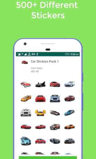 Car Stickers For Whatsapp WAStickersApps 2