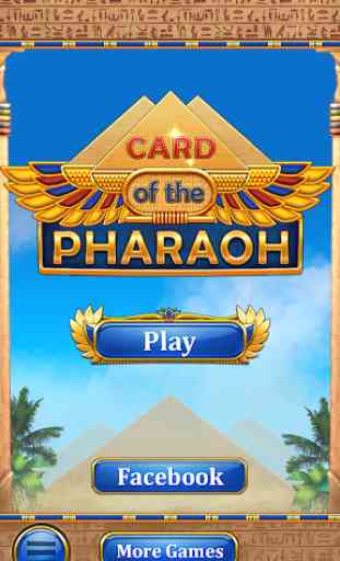Carte du Pharaon - jeu de cartes solitaire gratuit 4