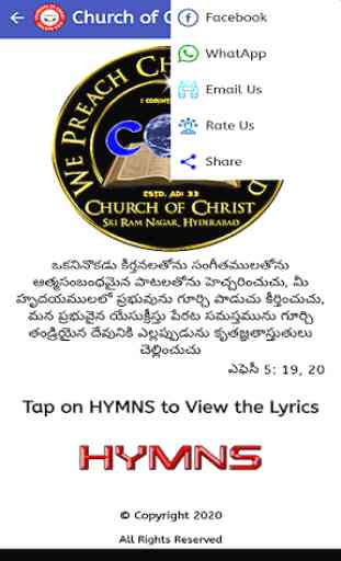 Church of Christ - Worship Hymns 2
