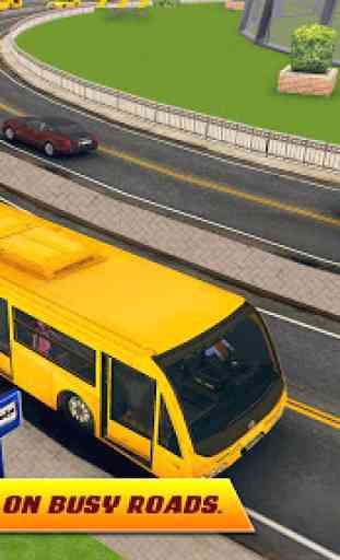 City High School Bus 2018: simulateur de conduite 2