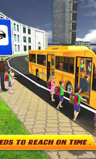 City High School Bus 2018: simulateur de conduite 3