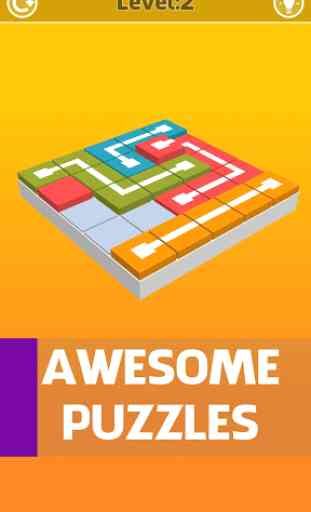 Color Maze - Color Fill 3D - Flow 3D Puzzle Game 3