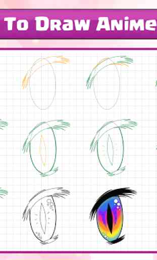 Comment dessiner des yeux d'anime 4