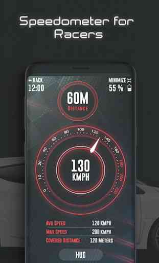 Compteur de vitesse GPS: affichag 2