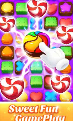 Cookie World -- Clash of Cookie & Colorful Puzzle 1