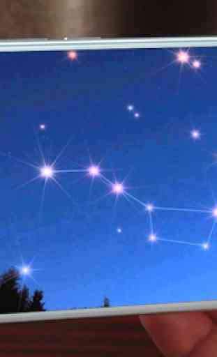 Définition des étoiles dans le ciel. Manuel 1