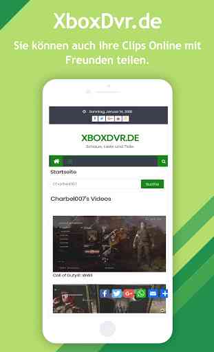 DVR 4 Xbox One - Video & Screenshot Downloader 2